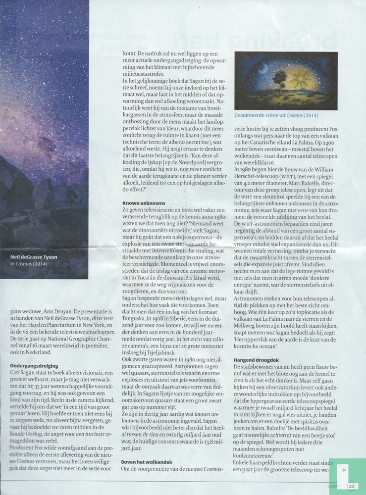 The cosmos, completely revised version