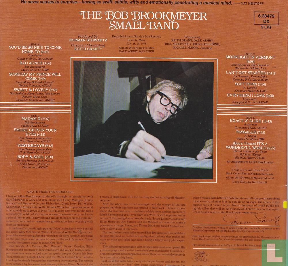 The Bob Brookmeyer small band