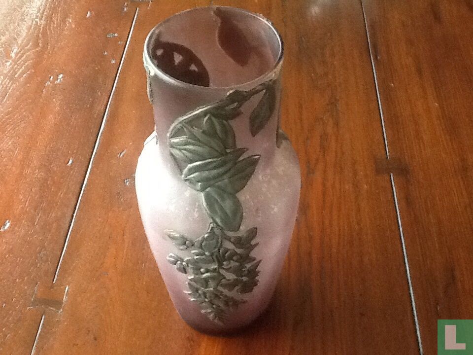 Vase mit Bleikonfiguration