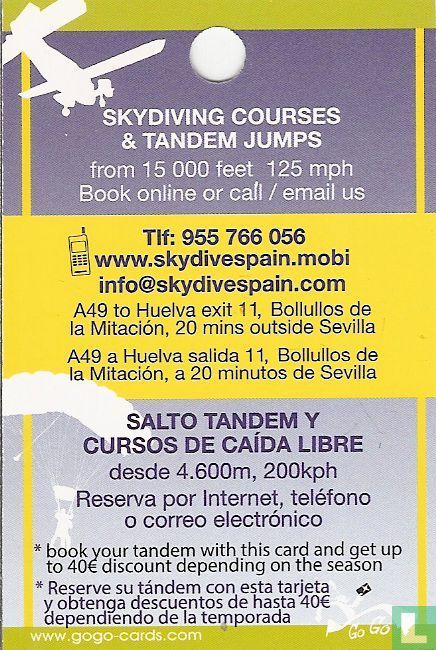 Skydive Spain