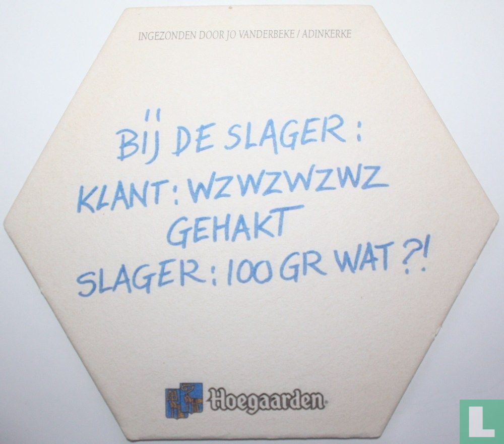Bij de slager : ...