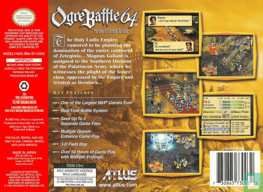 Ogre Battle 64