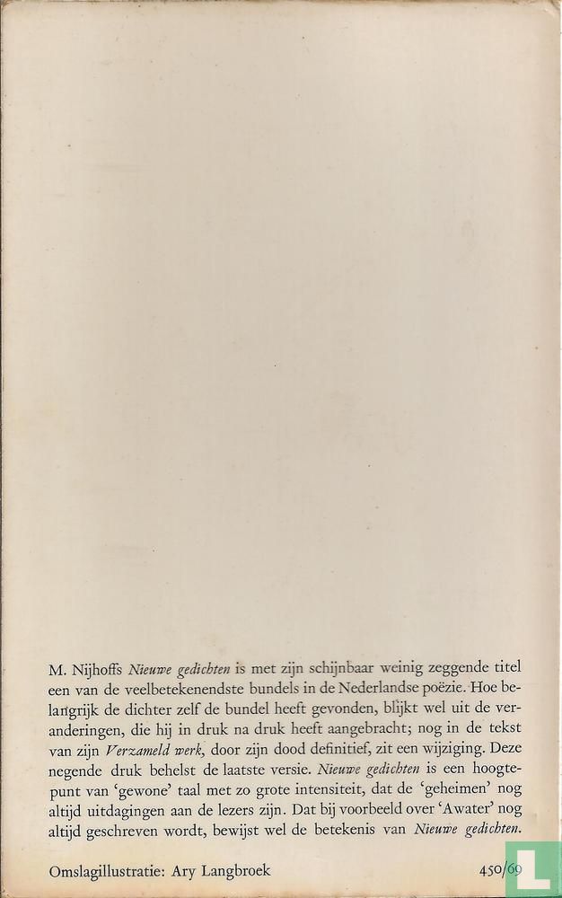 Nieuwe gedichten