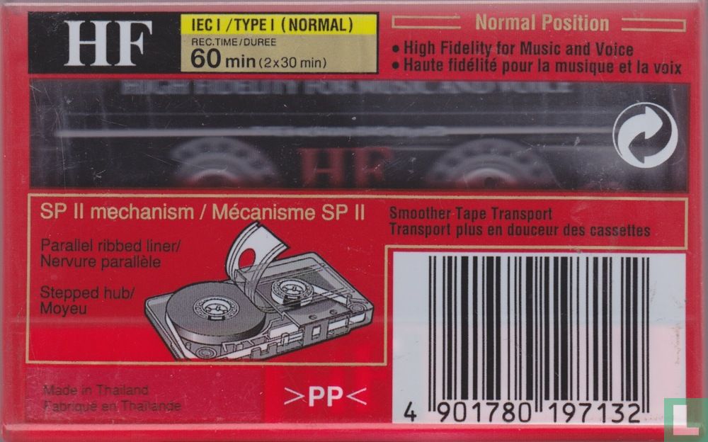 Sony HF60 Type I Position Normal