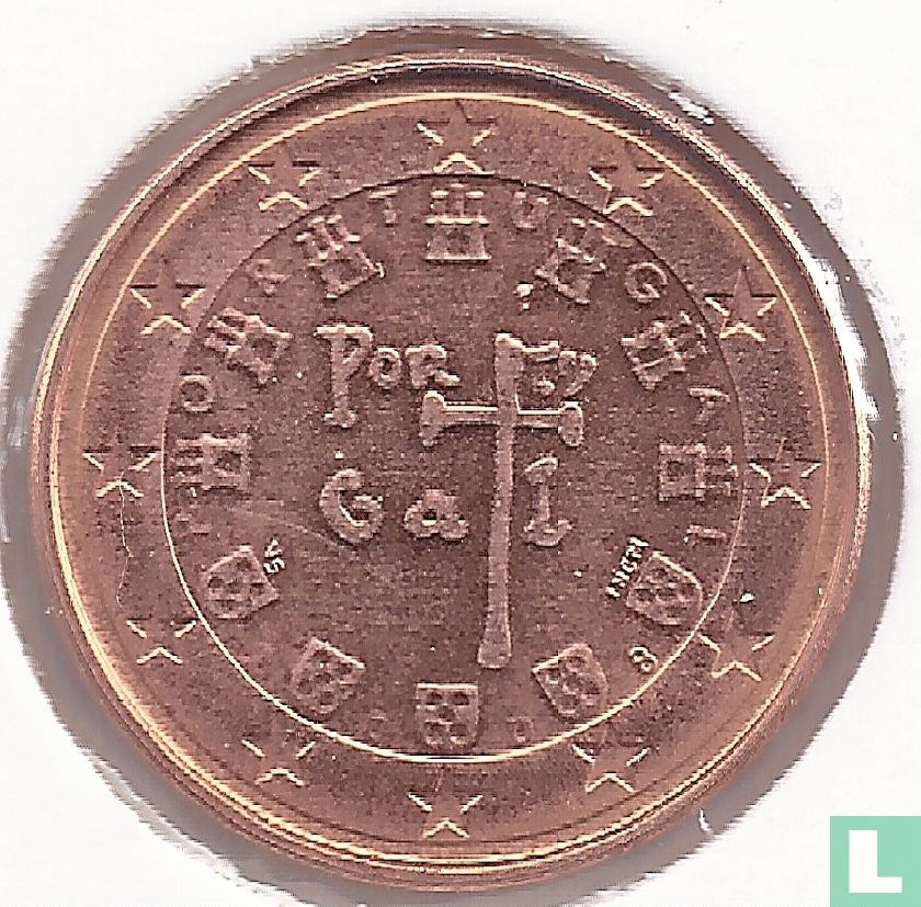 Portugal 1 cent 2008