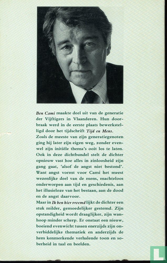 Ik ben hier vreemd