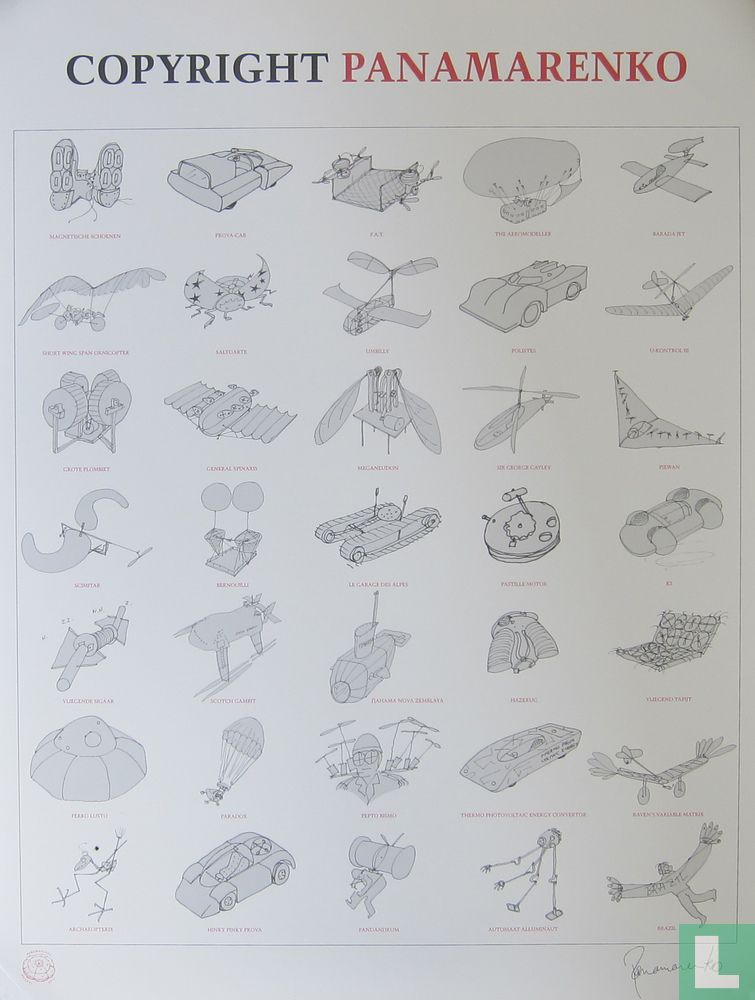 Panamarenko - Copyright