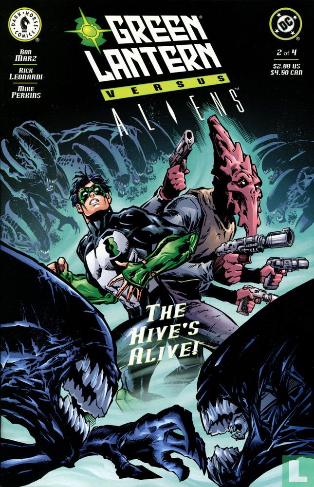 Green Lantern versus Aliens 2