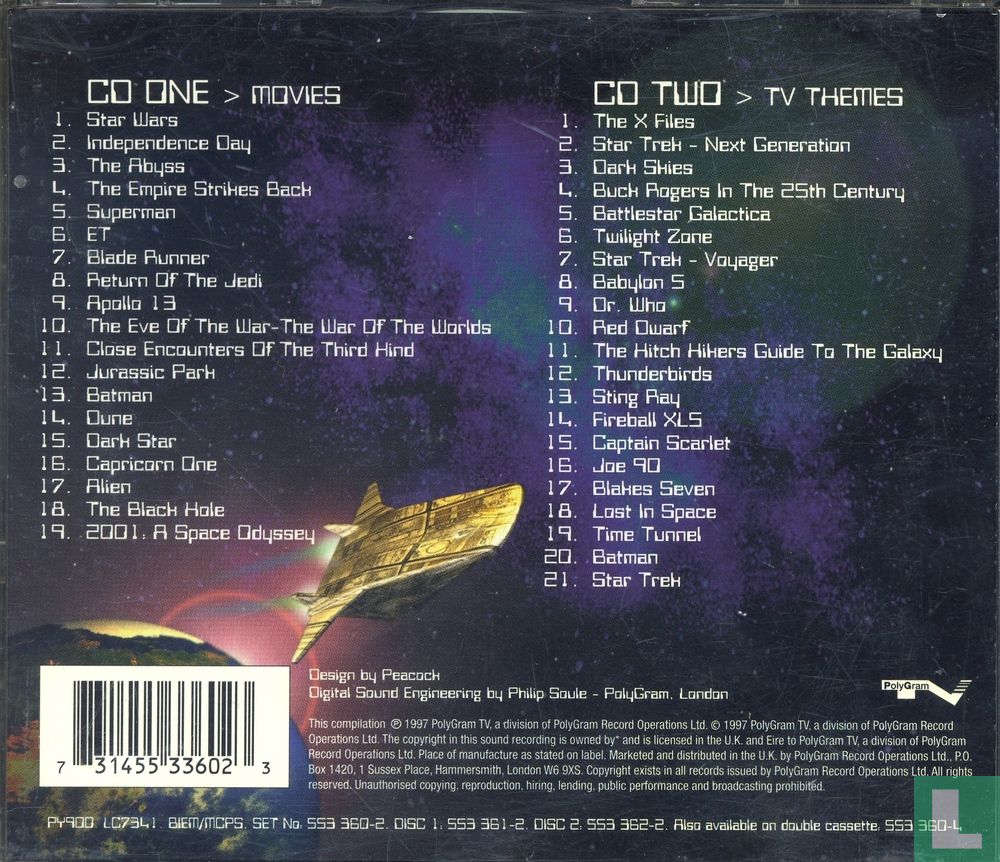 The No. 1 Sci>Fi Album