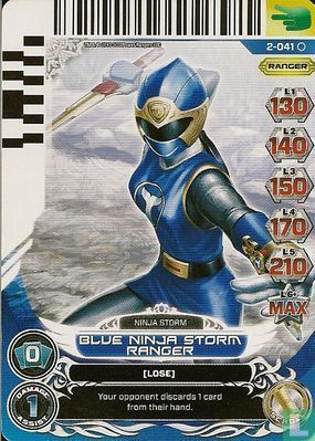 Blue Ninja Storm Ranger