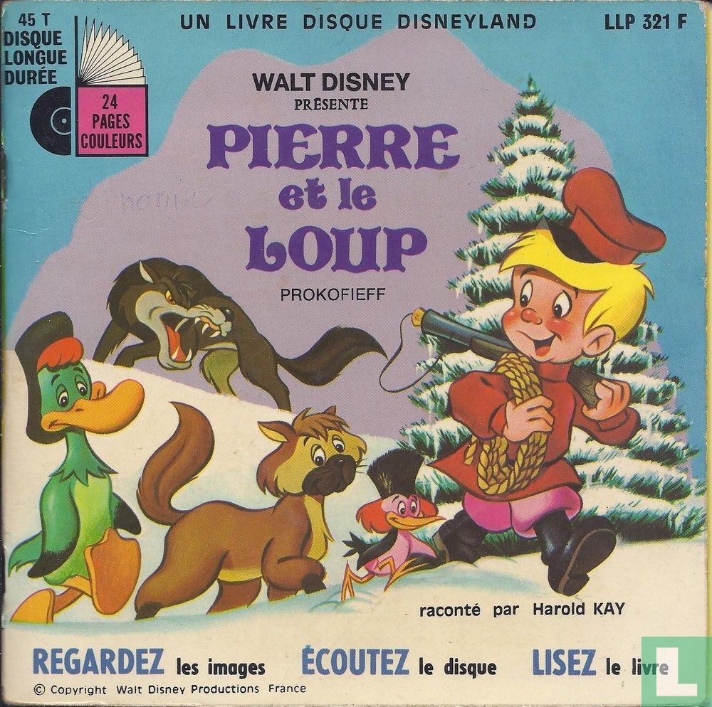Pierre et le Loup EP LLP321F (1970) - Kay, Harold - LastDodo