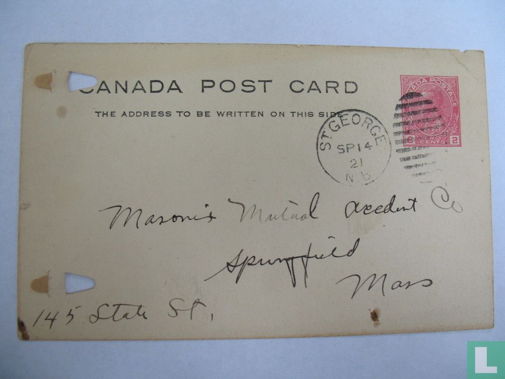Canada Post Card