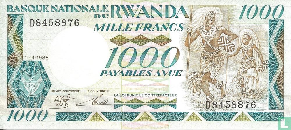 Rwanda 1000 francs