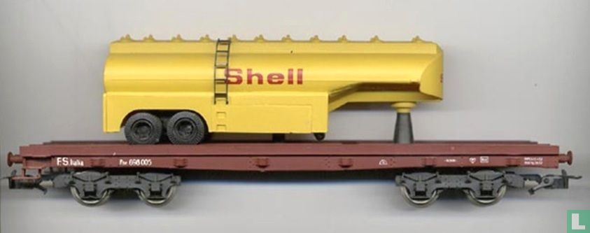Platte wagen FS "Shell" 