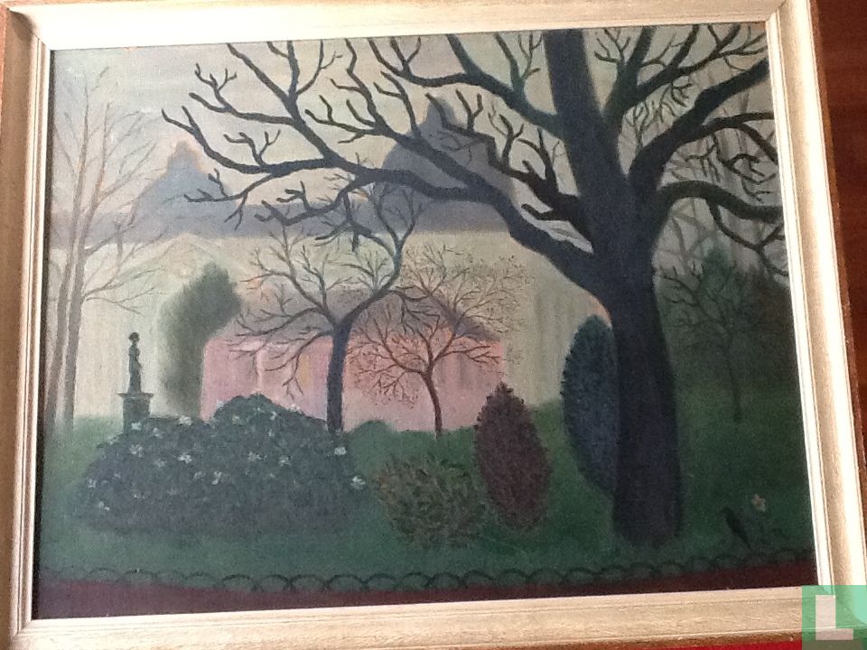 Parc avec maison