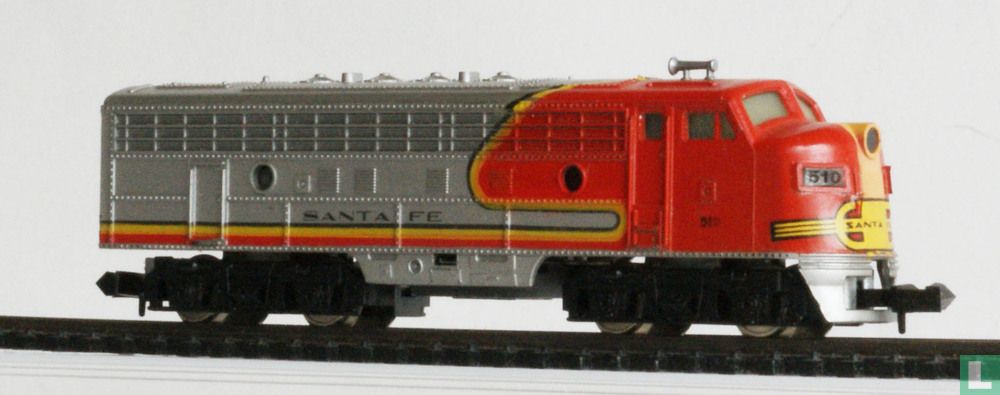 Dieselloc ATSF type EMD F9A 4861-220 - 4848 - 4858 (1967) - Aurora ...