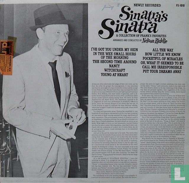 Sinatra's Sinatra