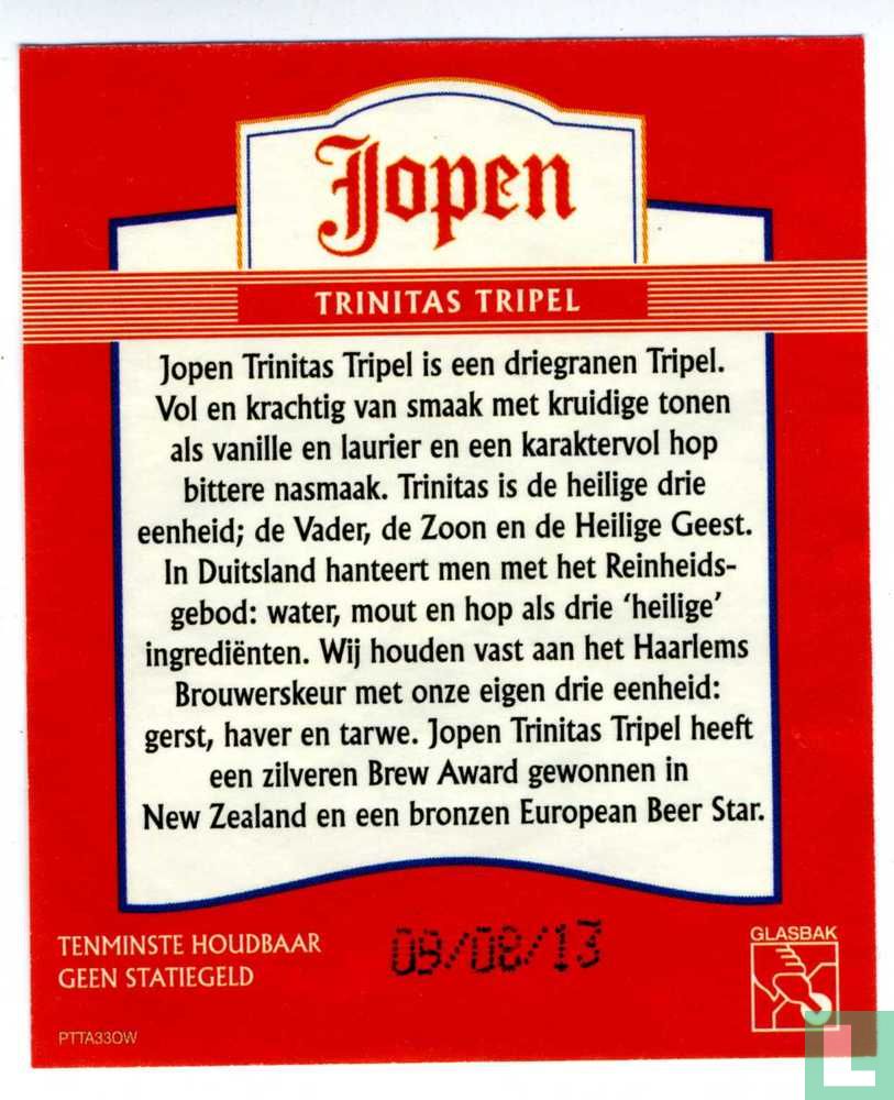 Jopen Trinitas Tripel
