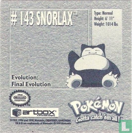 # 143 Snorlax