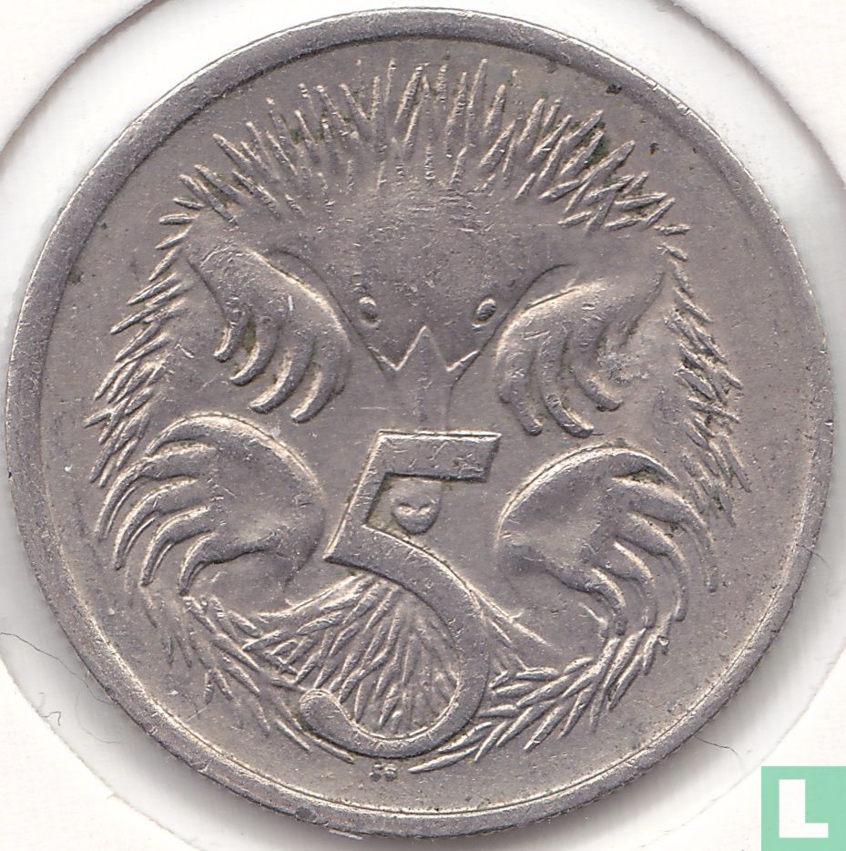 Australien 5 Cent 1976