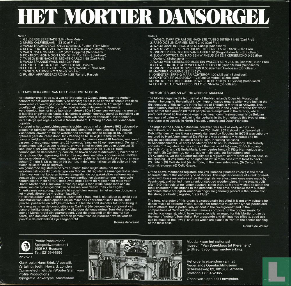 Het Mortier dansorgel