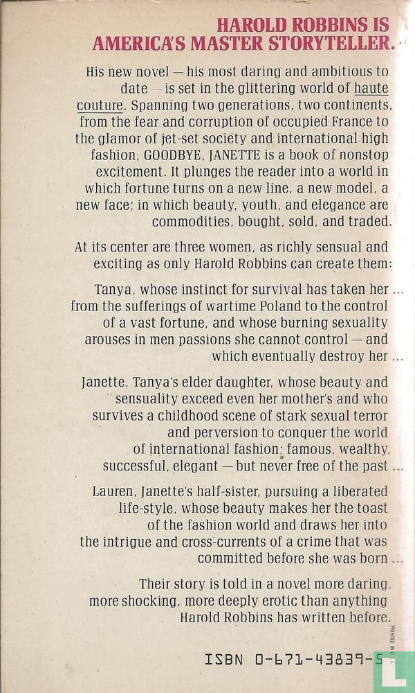 Goodbye Janette