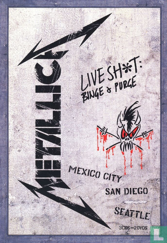 Live shit: Binge & Purge CD VFC44519 (2003) - Metallica - LastDodo