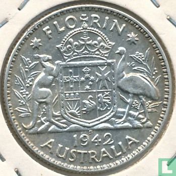 Australia 1 florin 1942 (S)