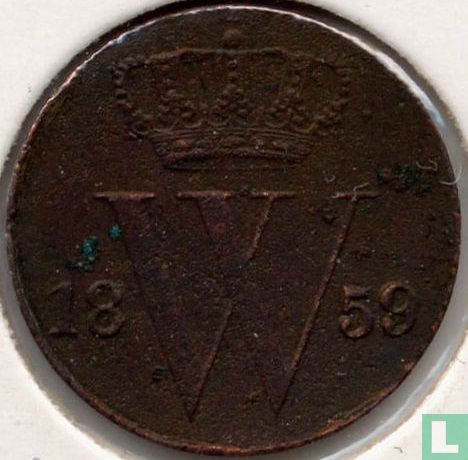 Pays-Bas ½ cent 1859