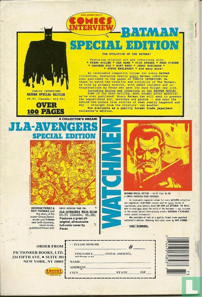 Comics Interview [USA] 73