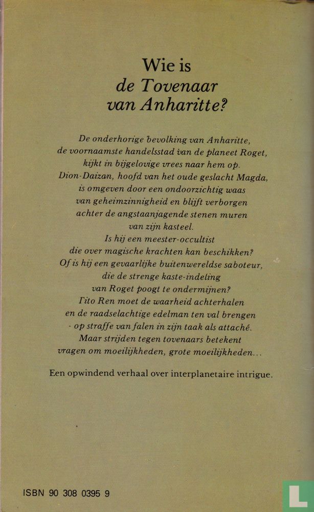 De tovenaar van Anharitte