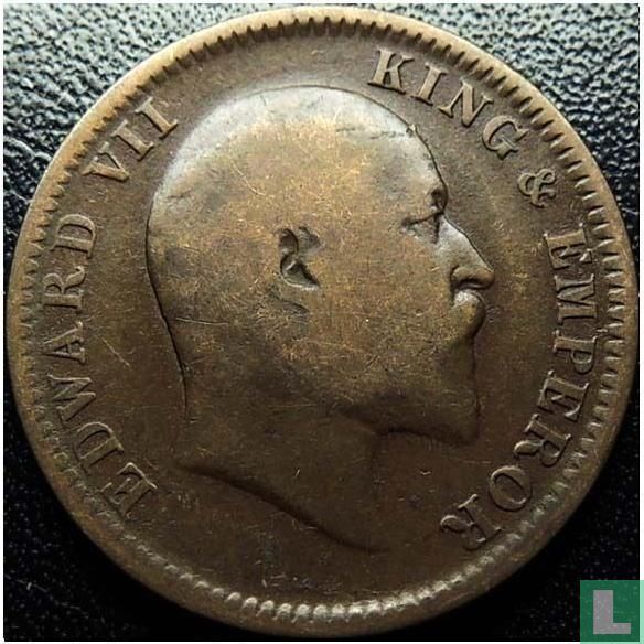 British India ¼ anna 1908