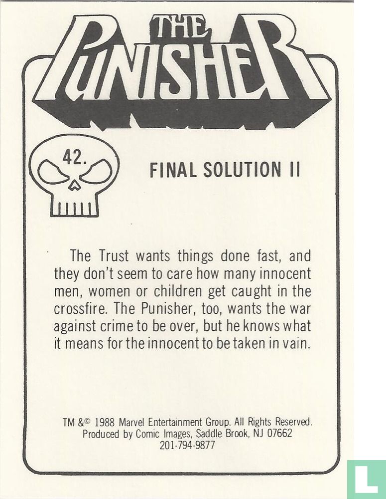 Final solution II