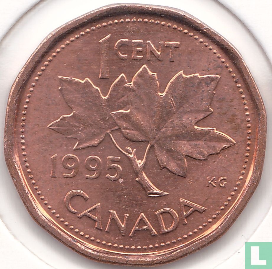 Canada 1 cent 1995