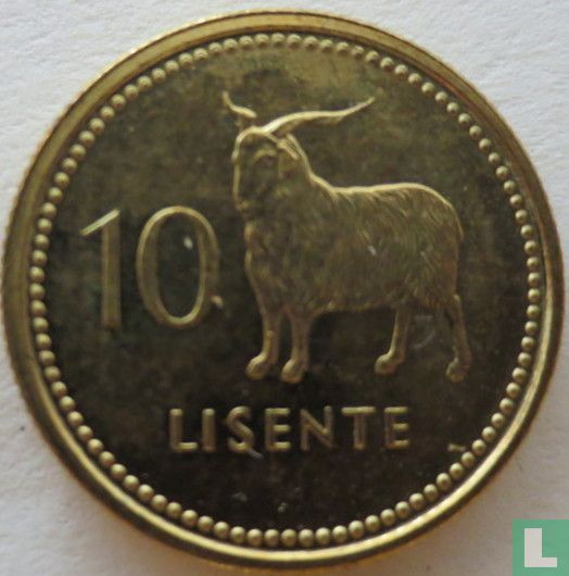 Lesotho 10 lisente 2010