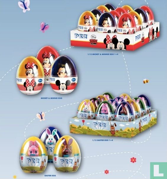 Pez Easter egg " Miney Mouse "
