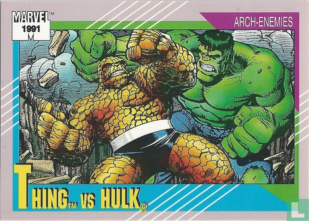 Thing vs Hulk