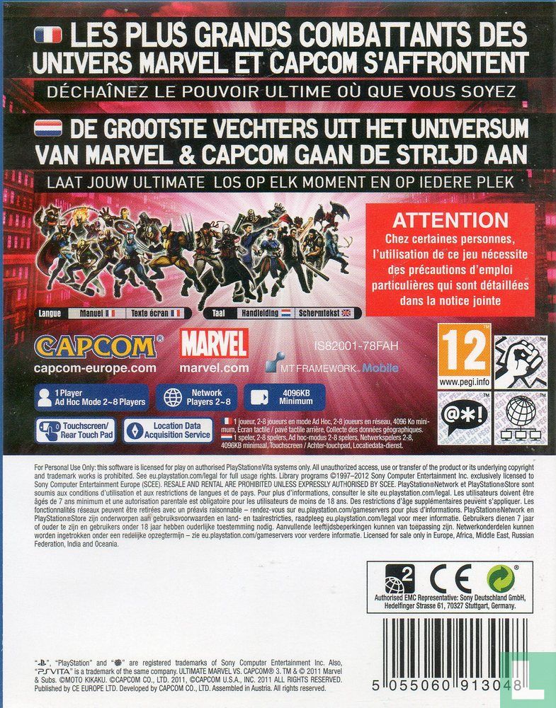 Ultimate Marvel vs. Capcom 3