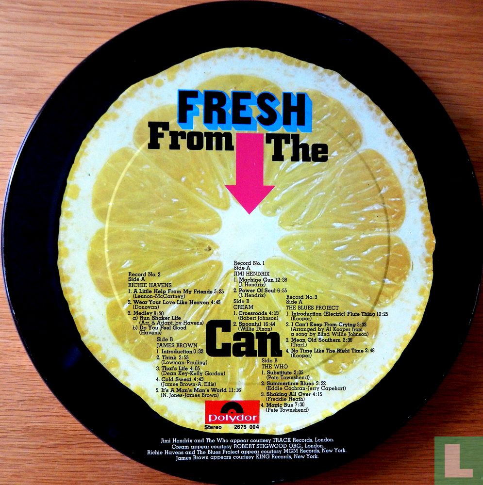 Fresh from the Can