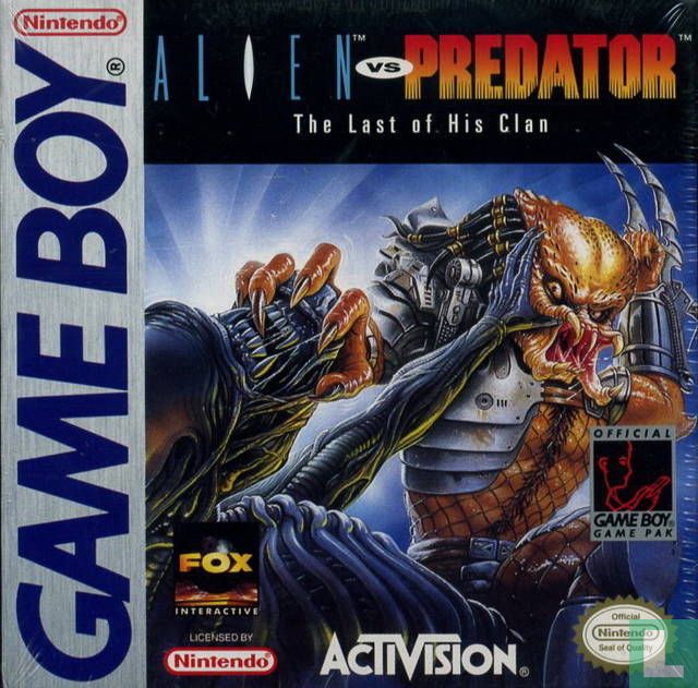 Alien vs Predator: the Last of His Clan (1993) - Nintendo Game Boy -  LastDodo