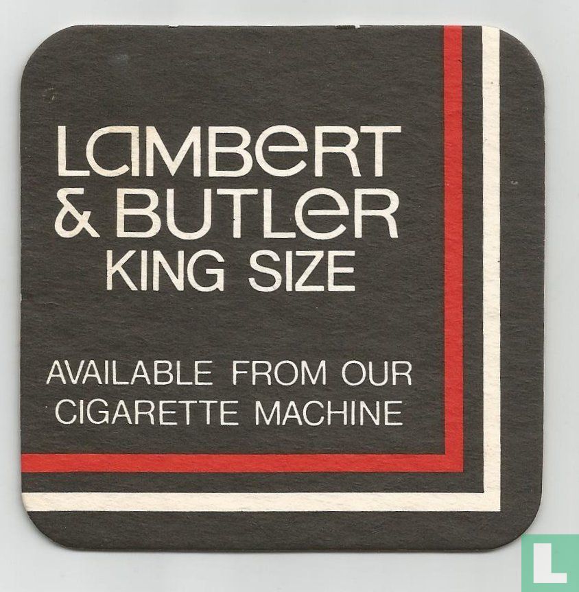 Available from our cigarette machine