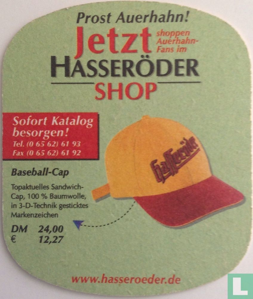 Jetzt Hasseröder shop / Hasseröder