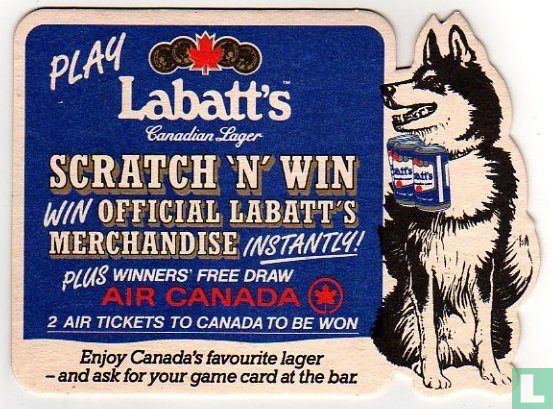 Play Labatt's Scratch 'N' Win