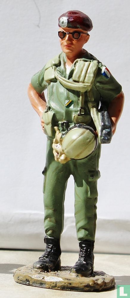 Figurine Légion Hachette - Brigadier Chef 1er REC 1983 - Plomb Peint Collection
