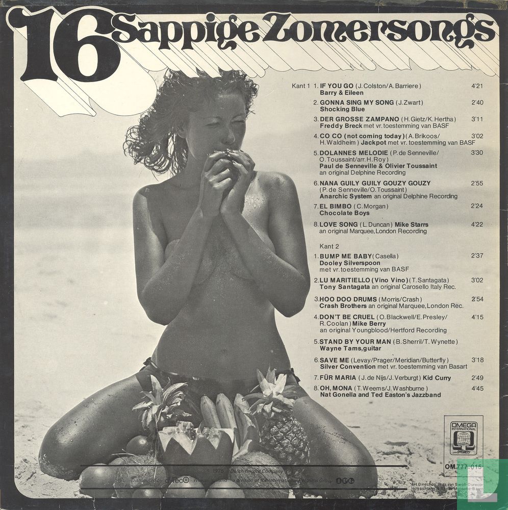 16 Sappige zomersongs