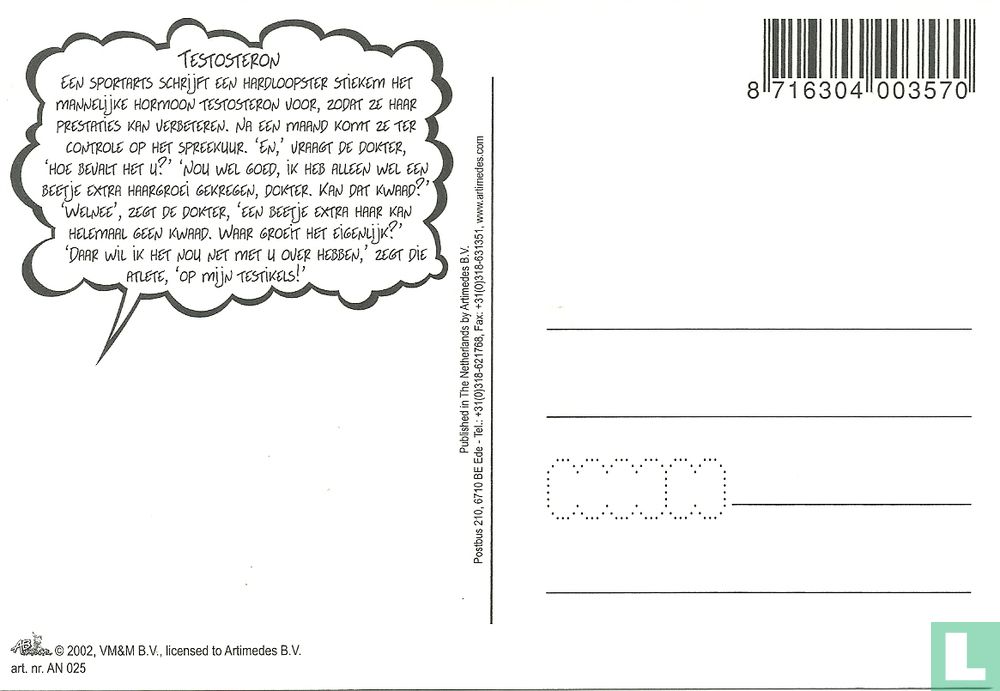 AB Normaal mop #25 Testosteron