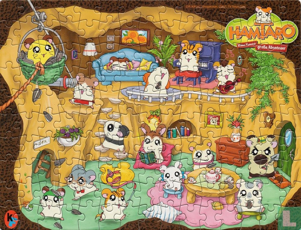 Hamtaro Maxi Ei puzzel