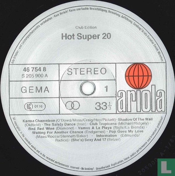 Hot Super 20