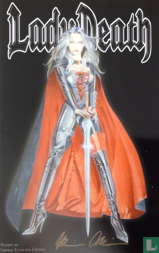Visions - Chrome Lettered Edition