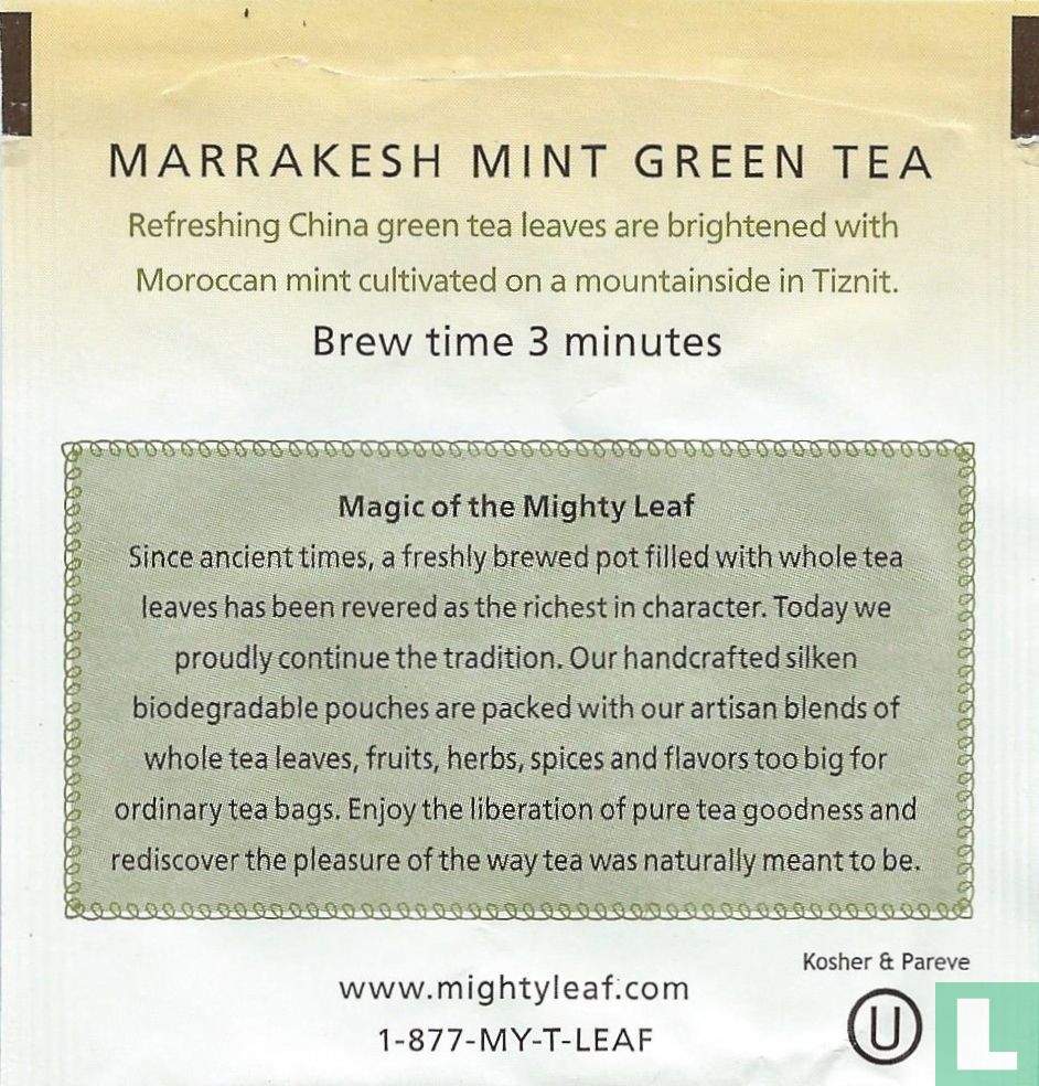 Marrakesh Mint Green Tea